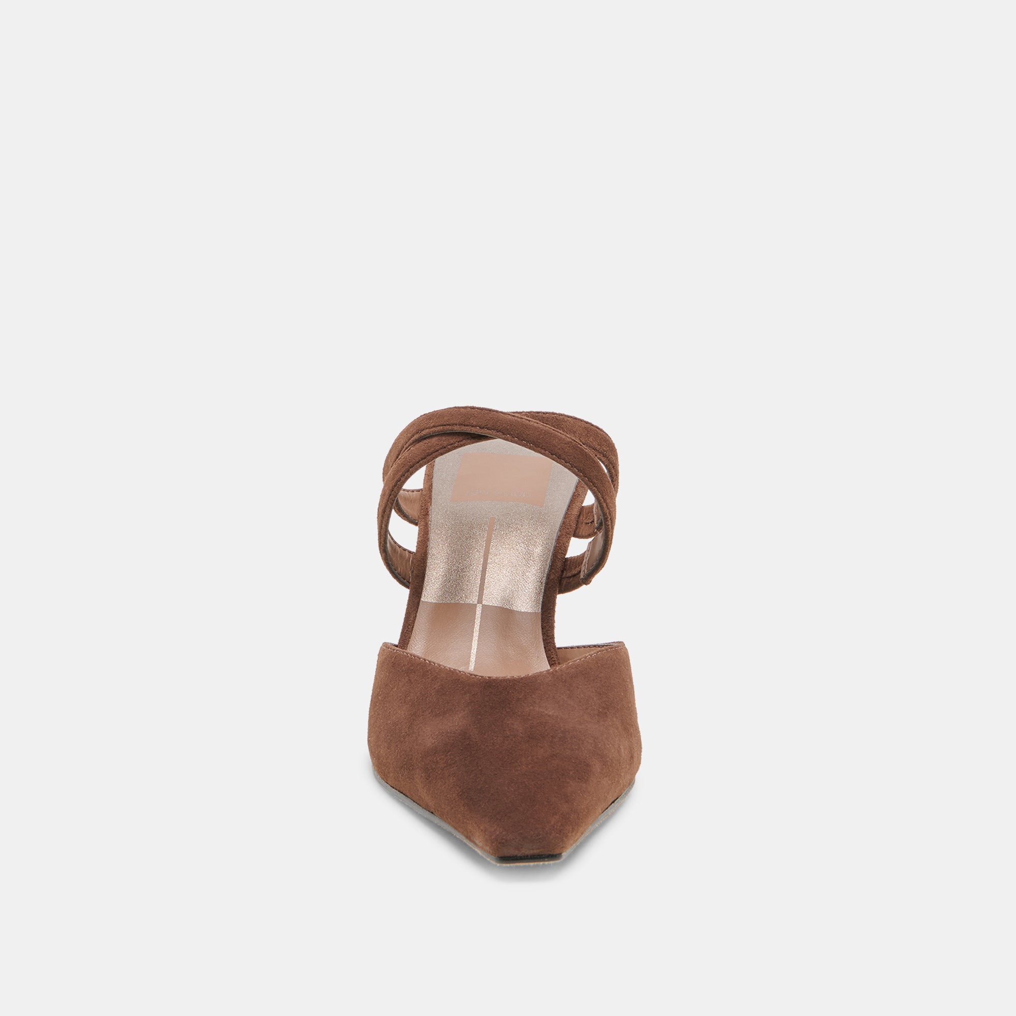 Linore Dk Brown Suede Heels | Women Dolce Vita