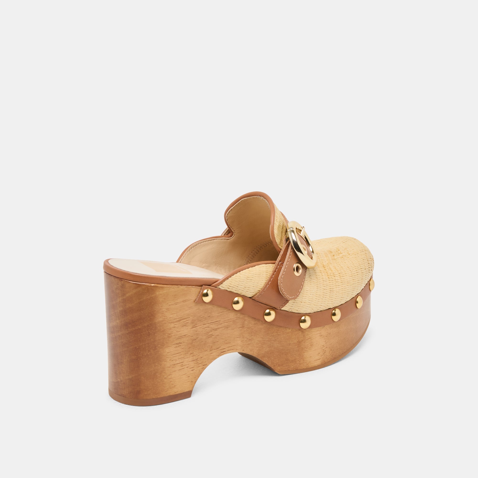 Debrah Lt Natural Raffia Clogs | Dolce Vita Women
