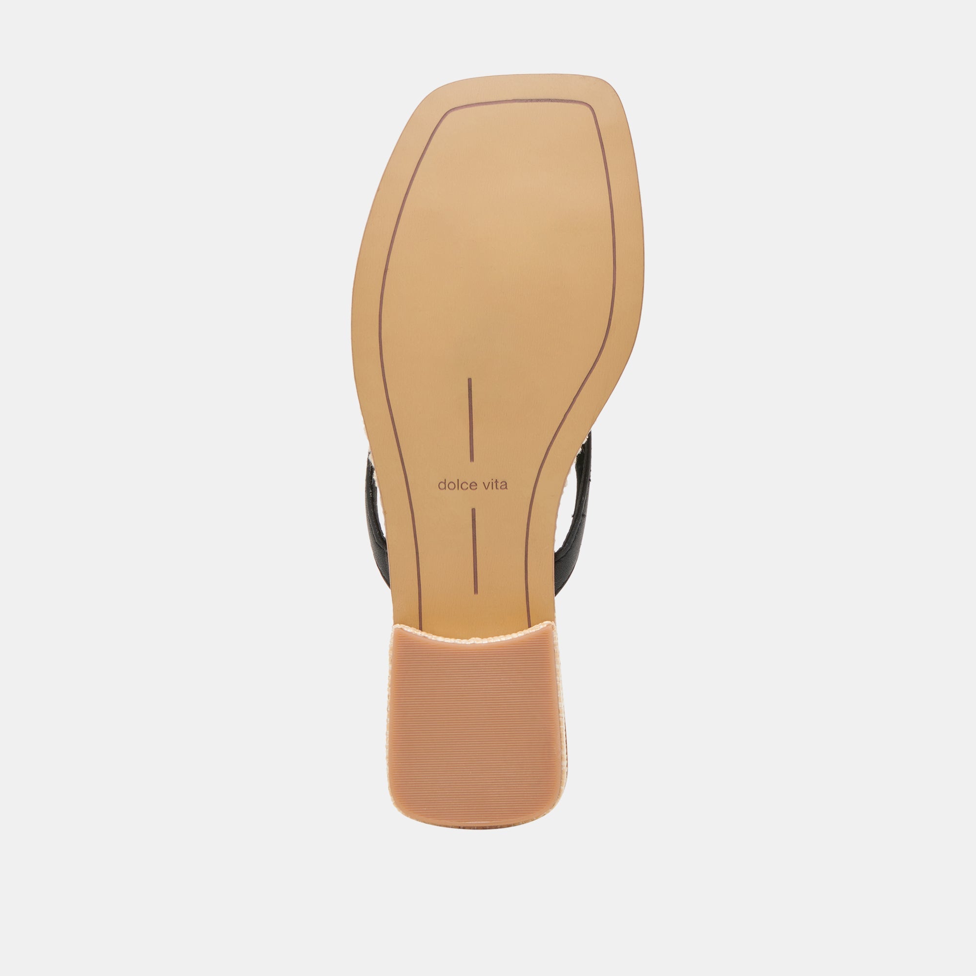 BARTY SANDALS BLACK LEATHER | Women Dolce Vita