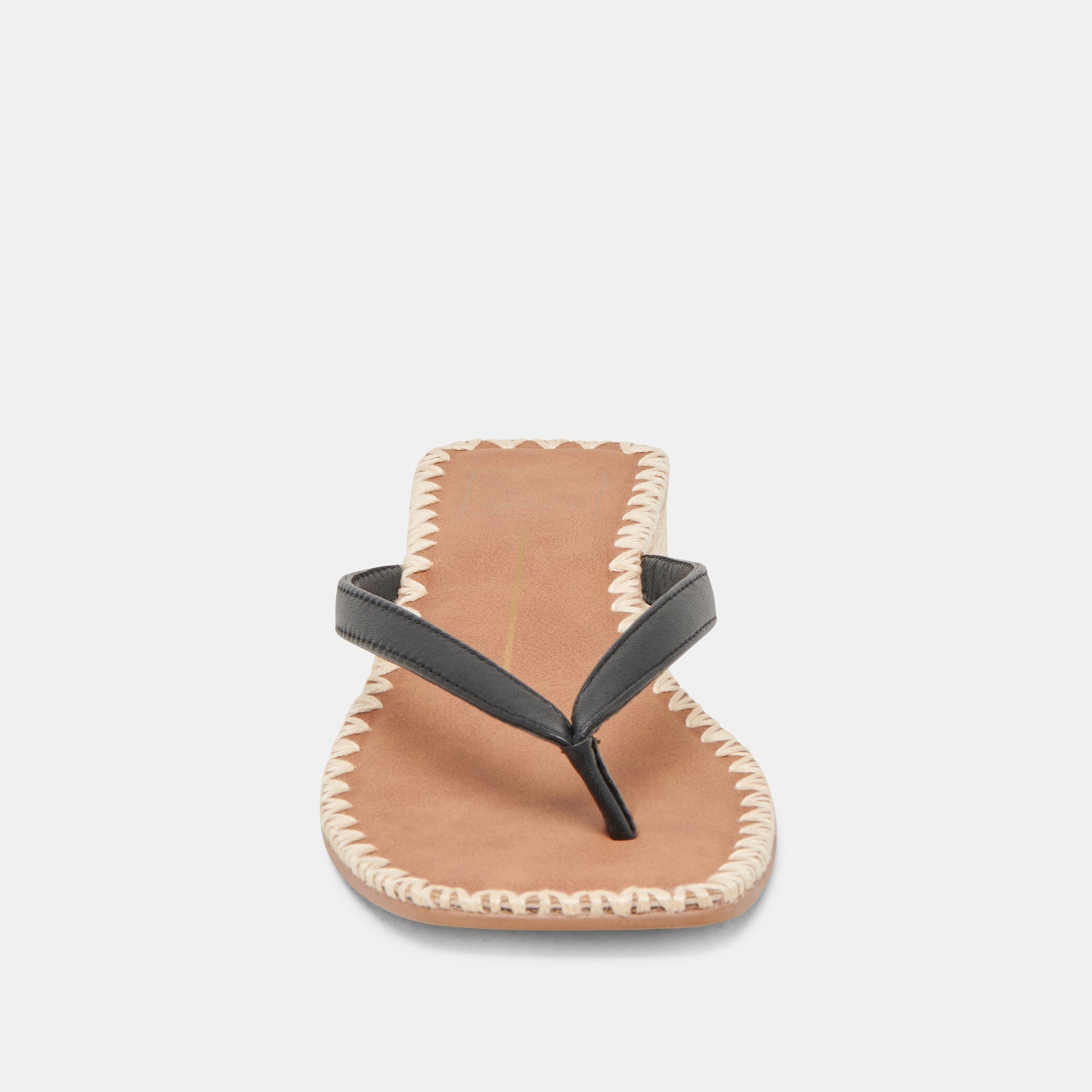 BARTY SANDALS BLACK LEATHER | Women Dolce Vita