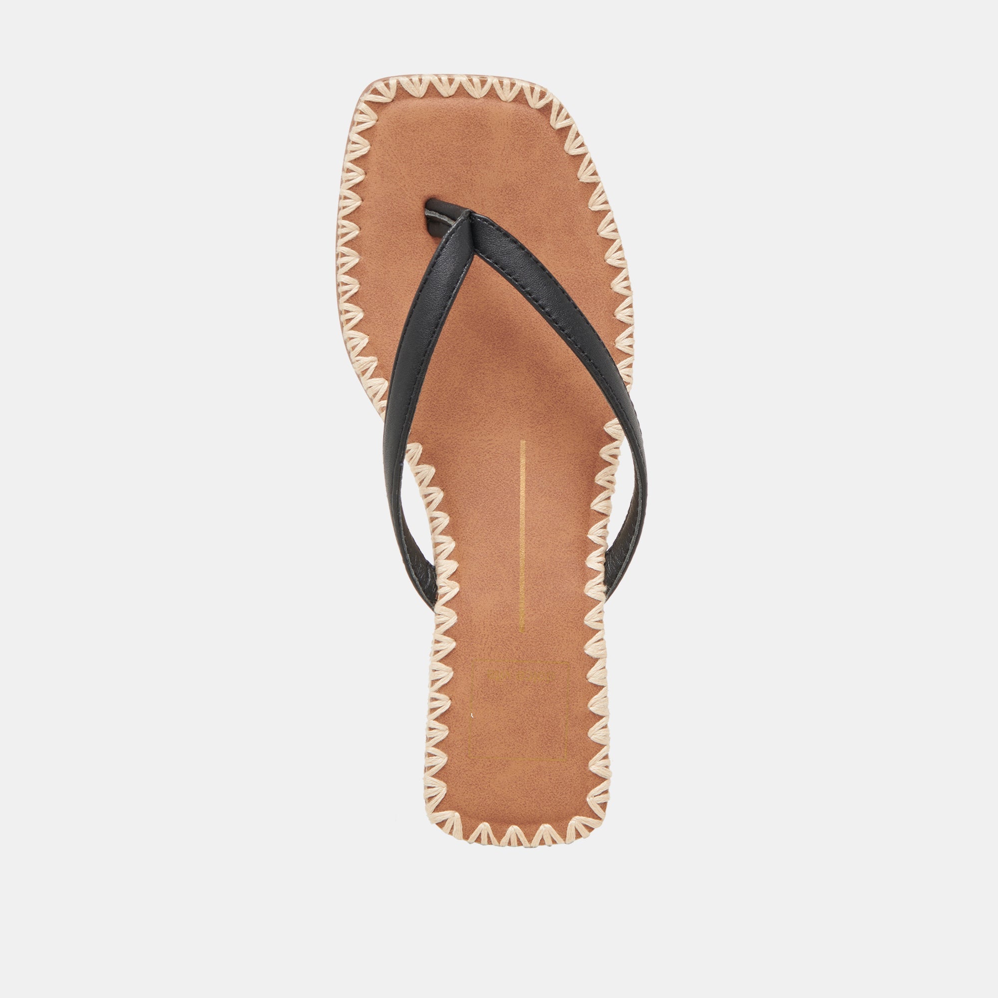 BARTY SANDALS BLACK LEATHER | Women Dolce Vita
