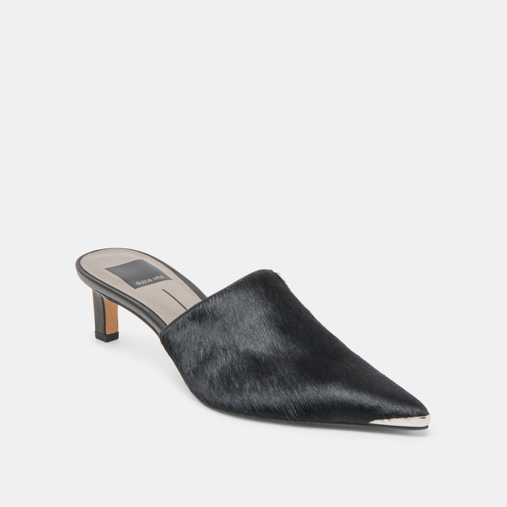 Lexy Nero Calf Hair Heels | Dolce Vita Women