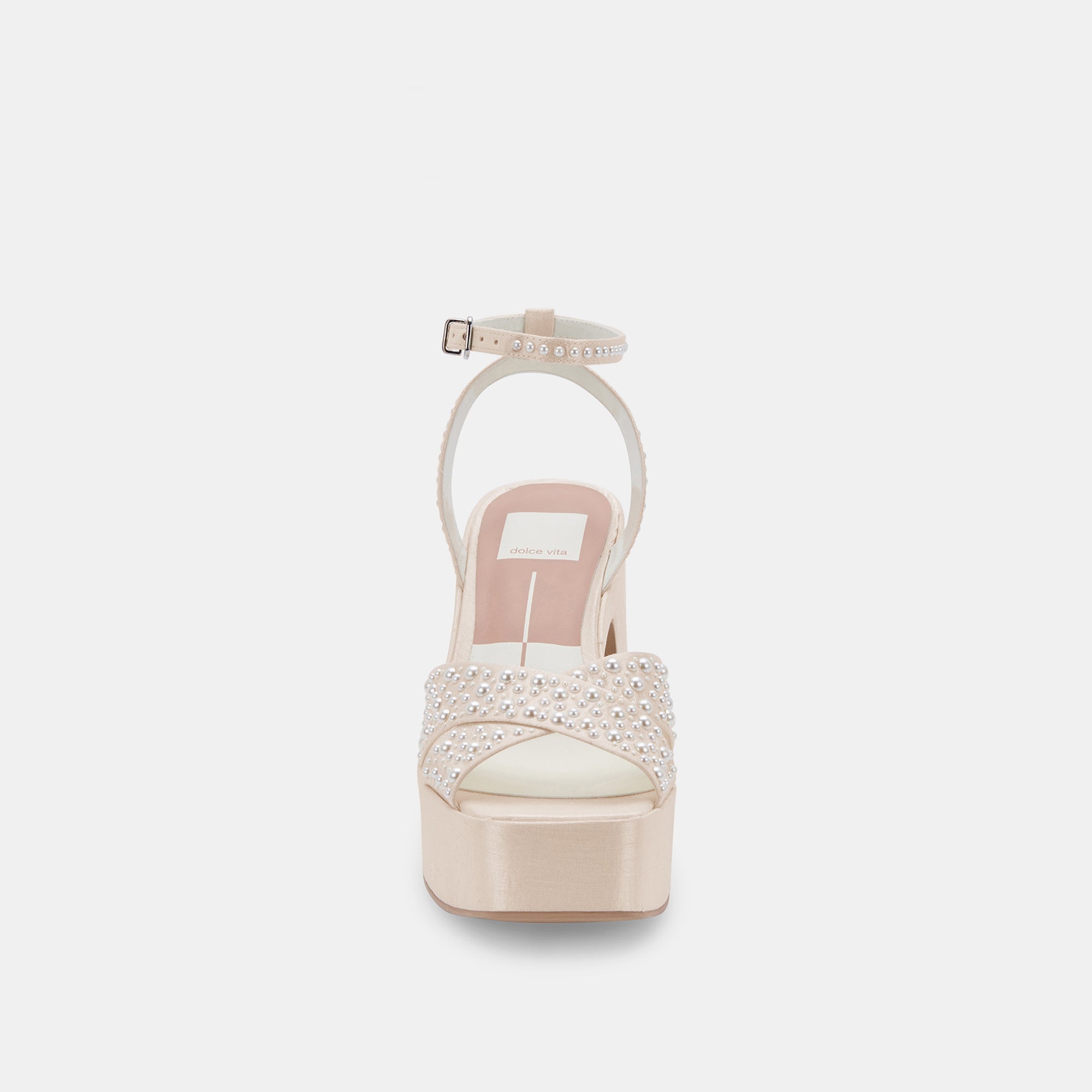 WESSI PEARL HEELS VANILLA PEARLS | Dolce Vita Women