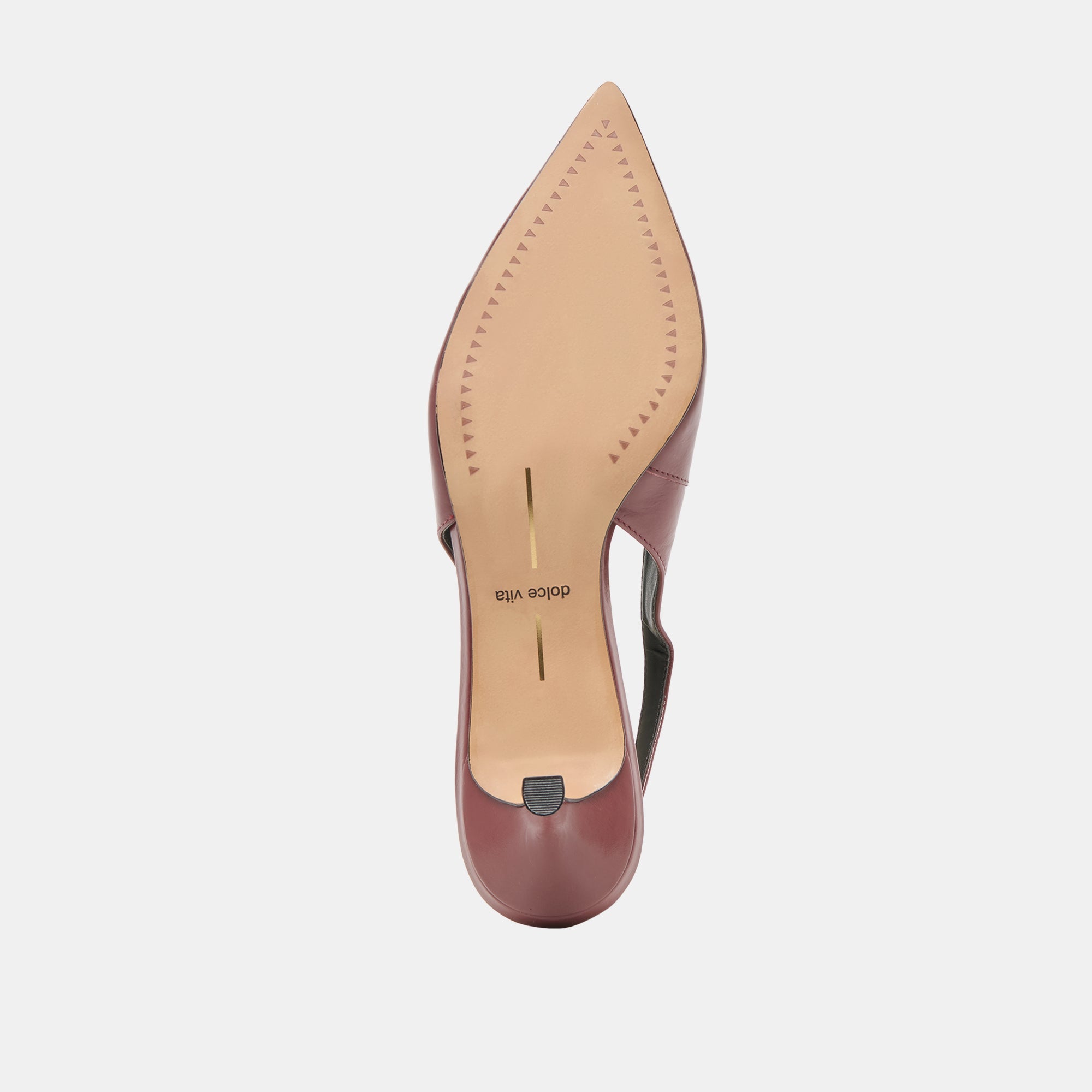 Alenna Oxblood Crinkle Heels | Women Dolce Vita