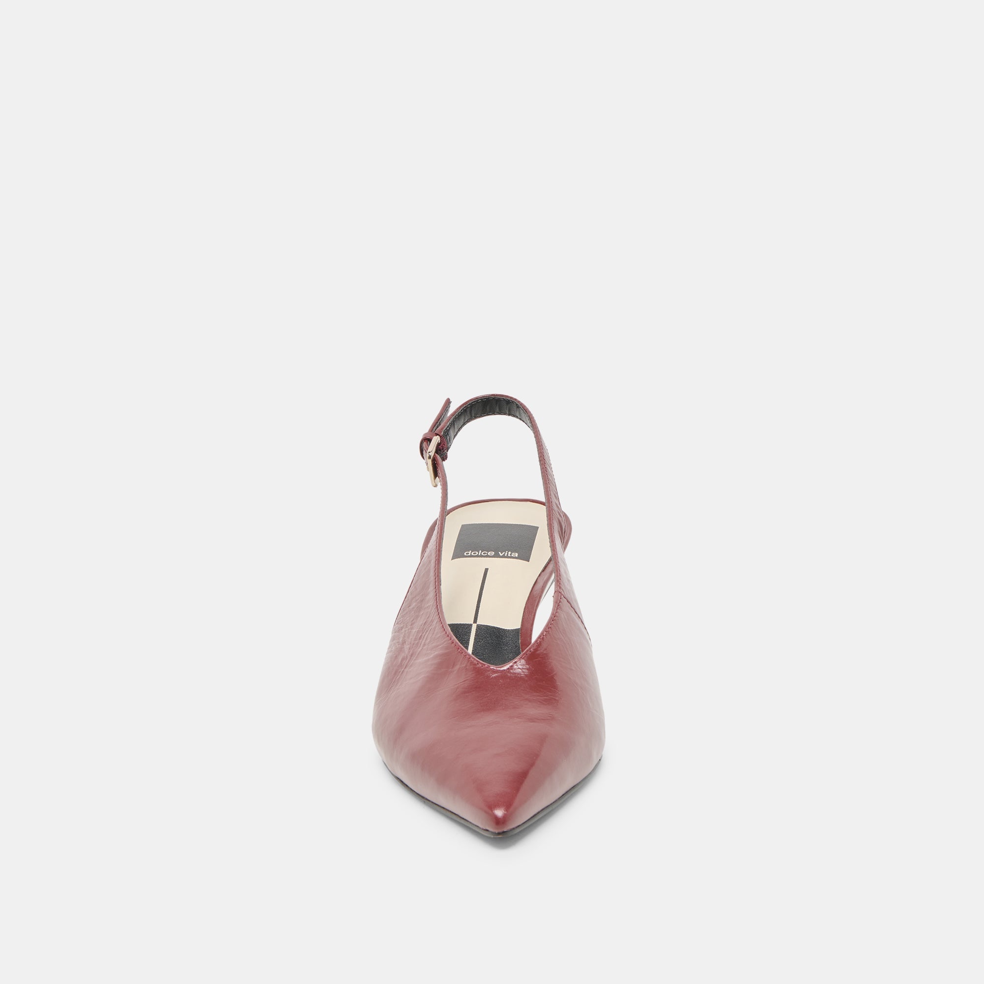 Alenna Oxblood Crinkle Heels | Women Dolce Vita