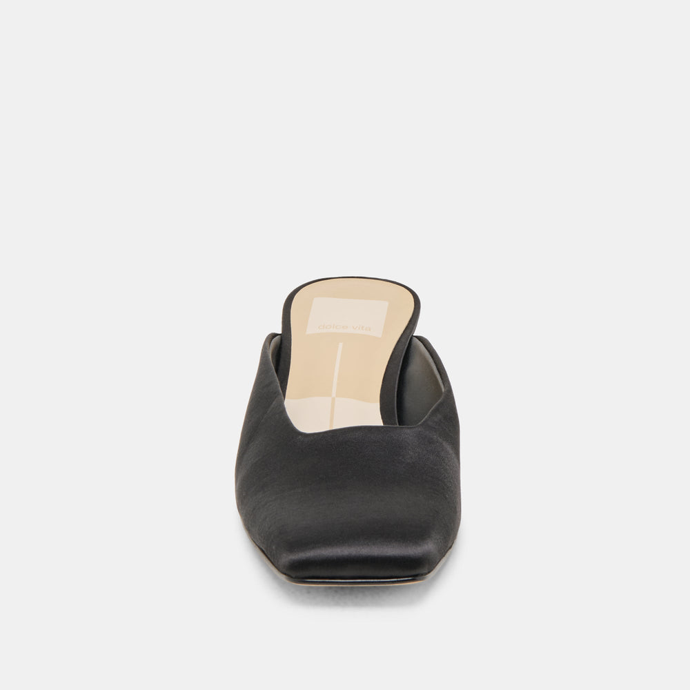 UMARA HEELS ONYX SATIN | Dolce Vita Women