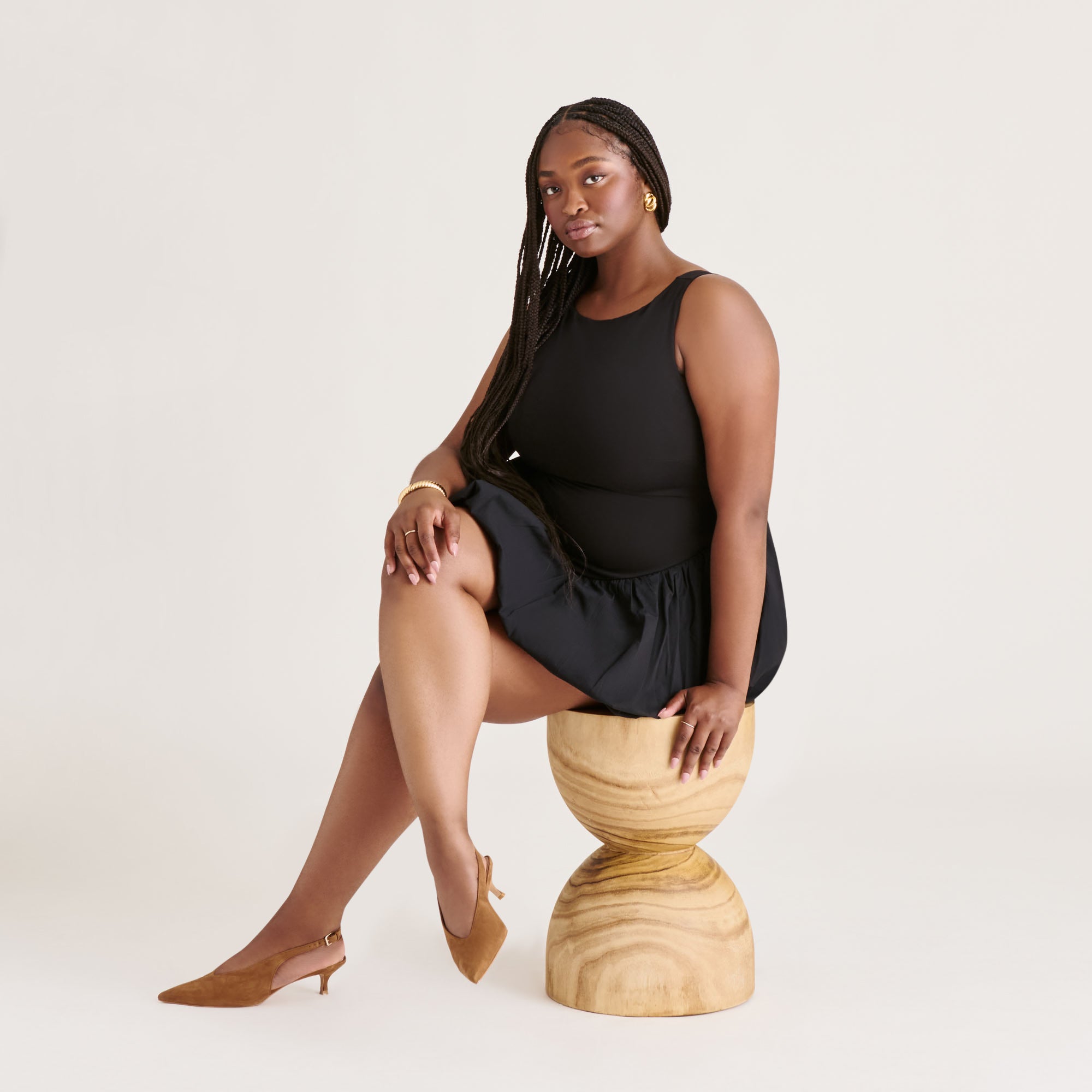 Alenna Lt Brown Suede Heels | Women Dolce Vita