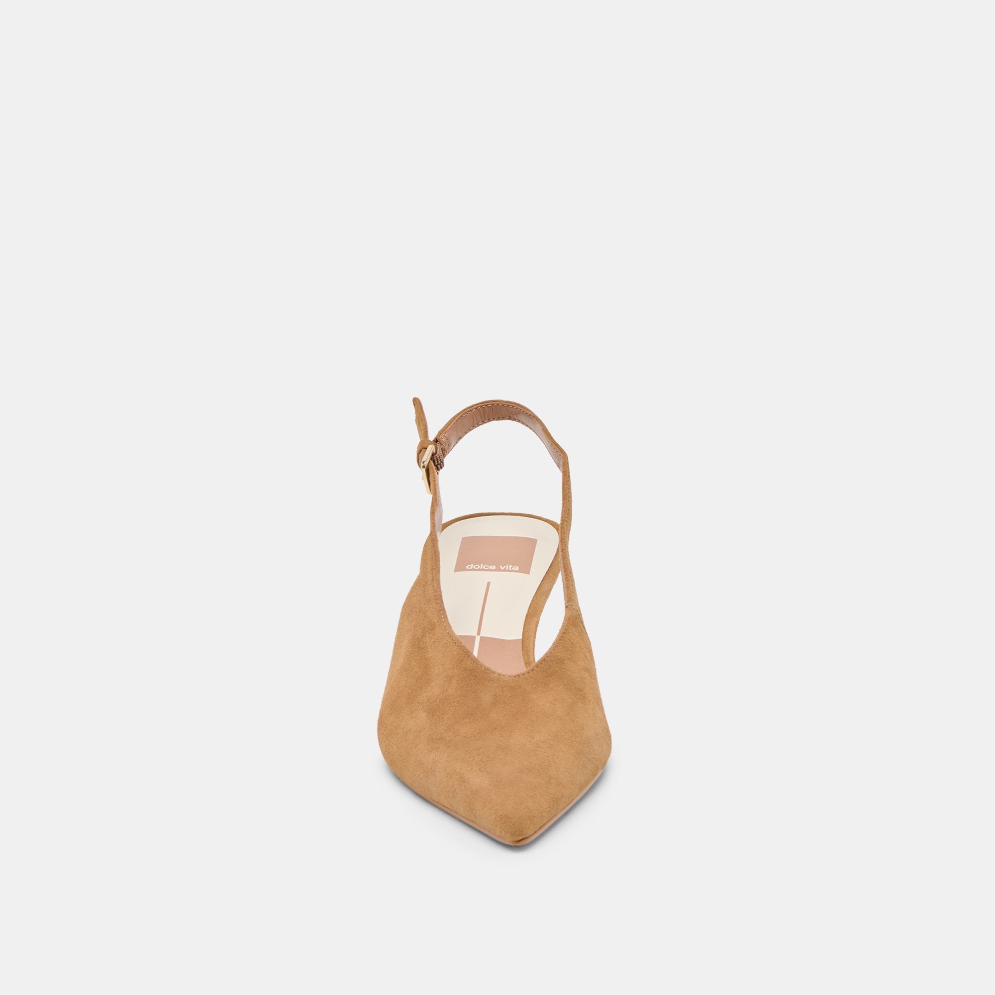 Alenna Lt Brown Suede Heels | Women Dolce Vita