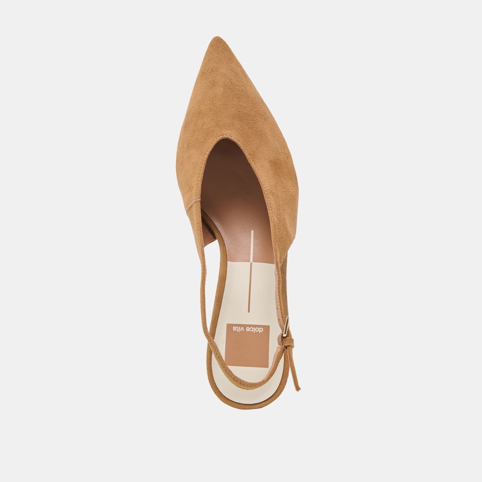 Alenna Lt Brown Suede Heels | Women Dolce Vita