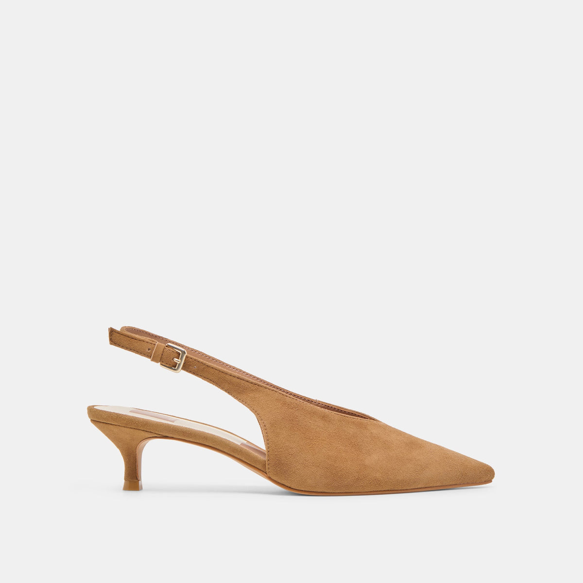 Alenna Lt Brown Suede Heels | Women Dolce Vita