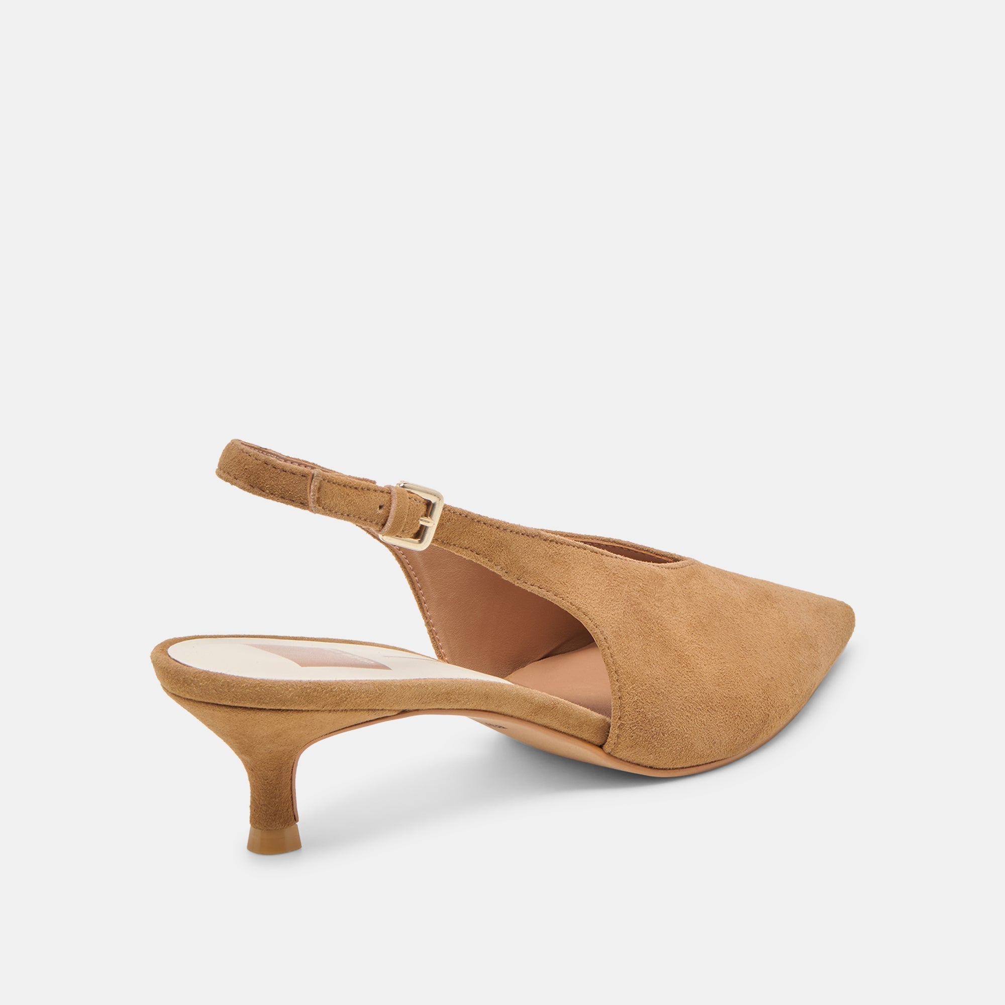 Alenna Lt Brown Suede Heels | Women Dolce Vita