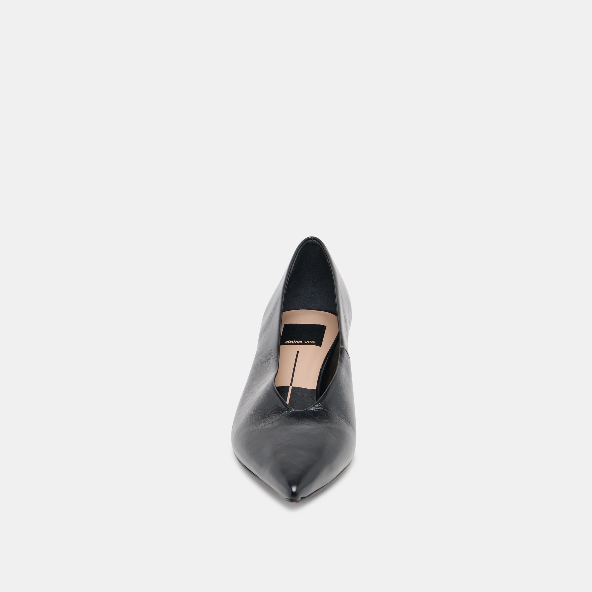 ALWYN HEELS MIDNIGHT CRINKLE PATENT | Dolce Vita Women
