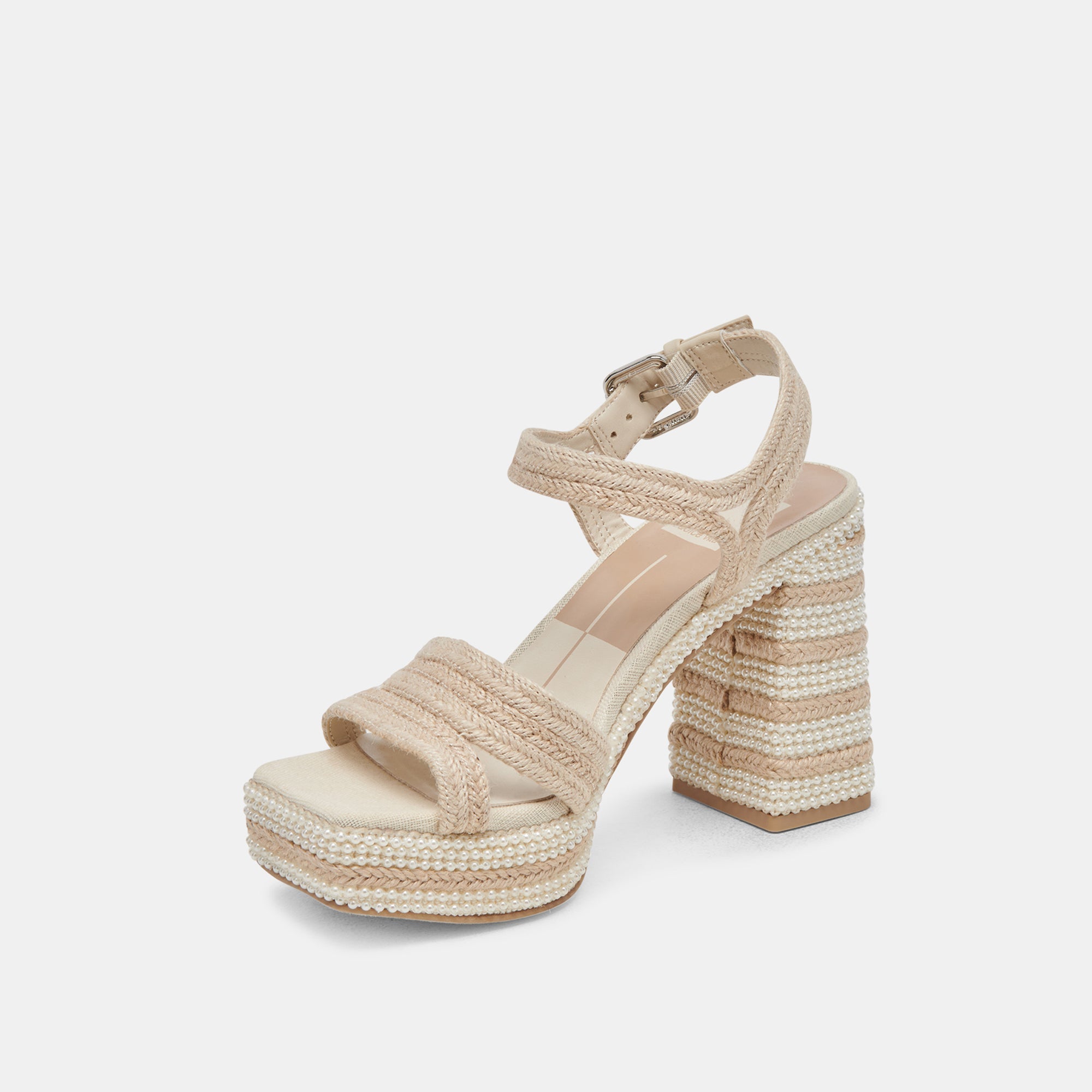 ANIRA Ivory Pearl Heels | Women Dolce Vita