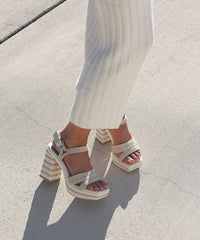 ANIRA Ivory Pearl Heels | Women Dolce Vita