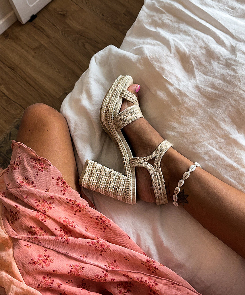 ANIRA Ivory Pearl Heels | Women Dolce Vita