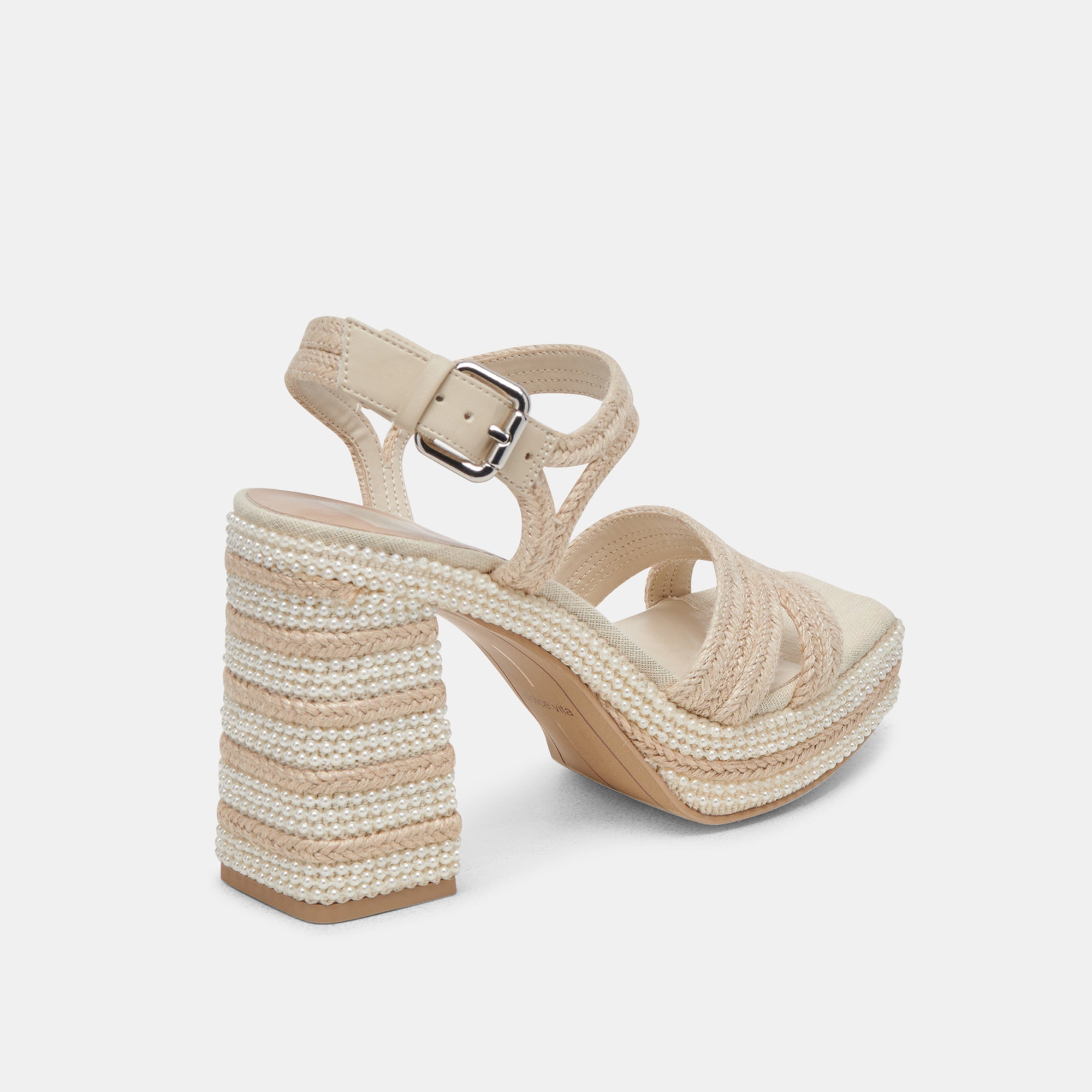 ANIRA Ivory Pearl Heels | Women Dolce Vita