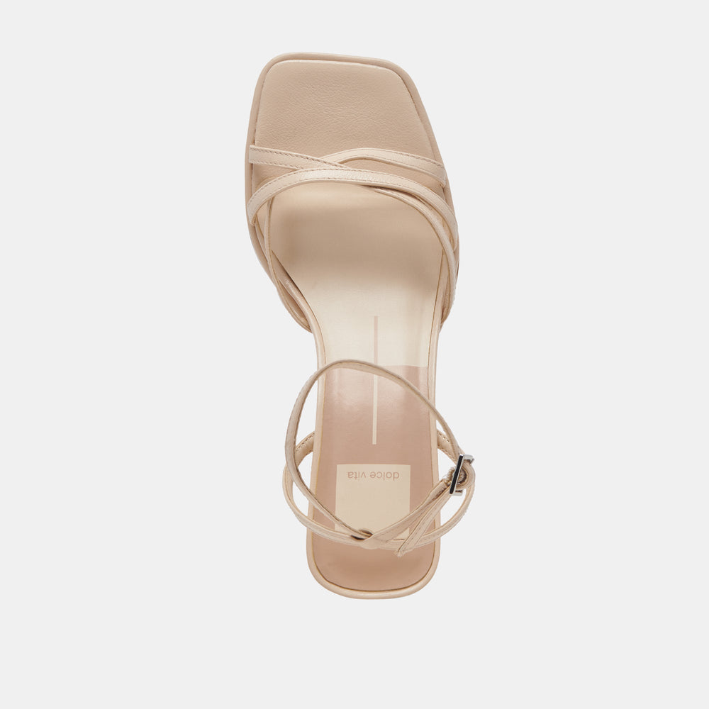 MANJI HEELS BONE PATENT LEATHER | Women Dolce Vita