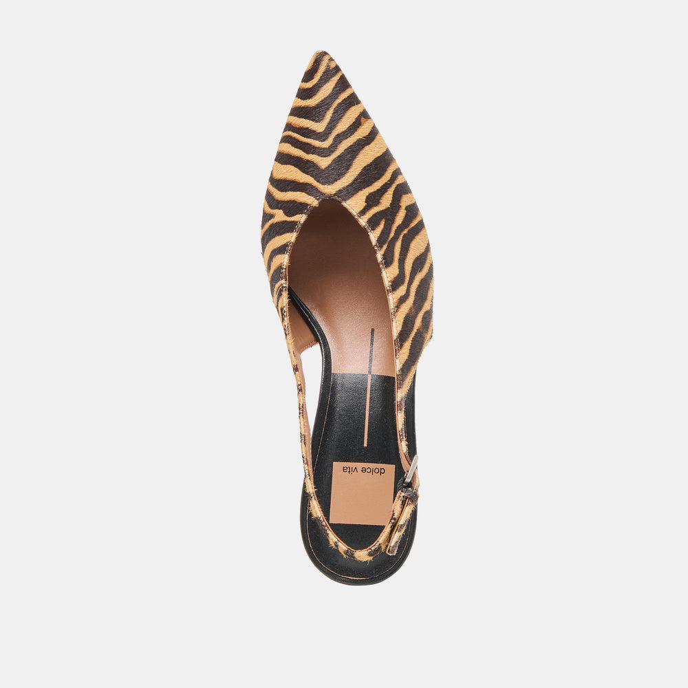Alenna Tiger Calf Hair Heels | Dolce Vita Women