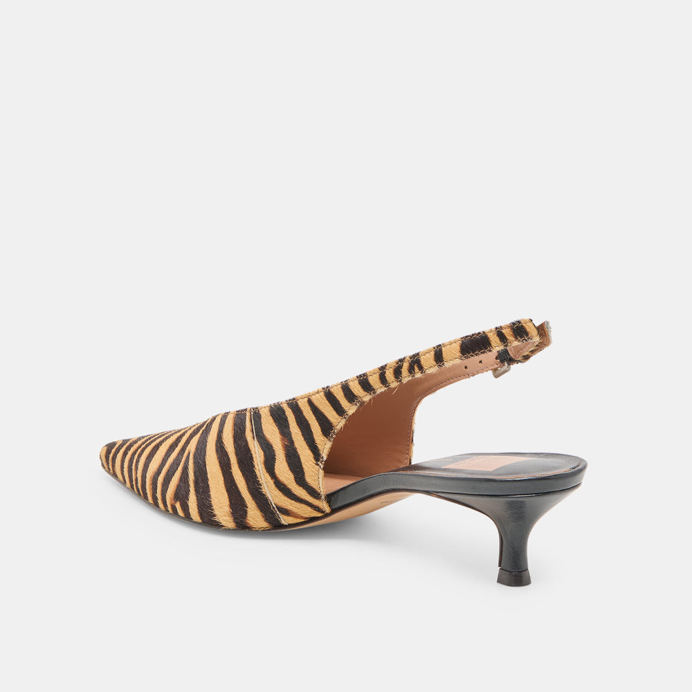 Alenna Tiger Calf Hair Heels | Dolce Vita Women