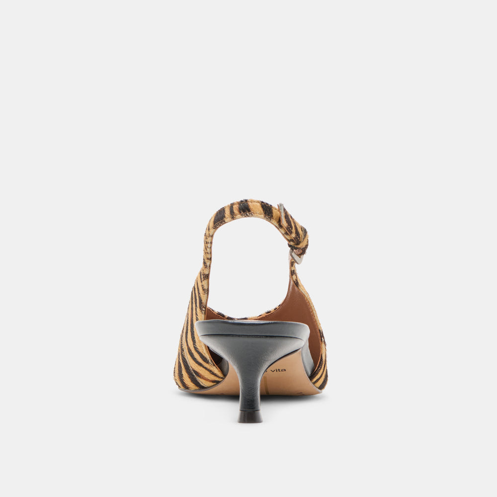 Alenna Tiger Calf Hair Heels | Dolce Vita Women