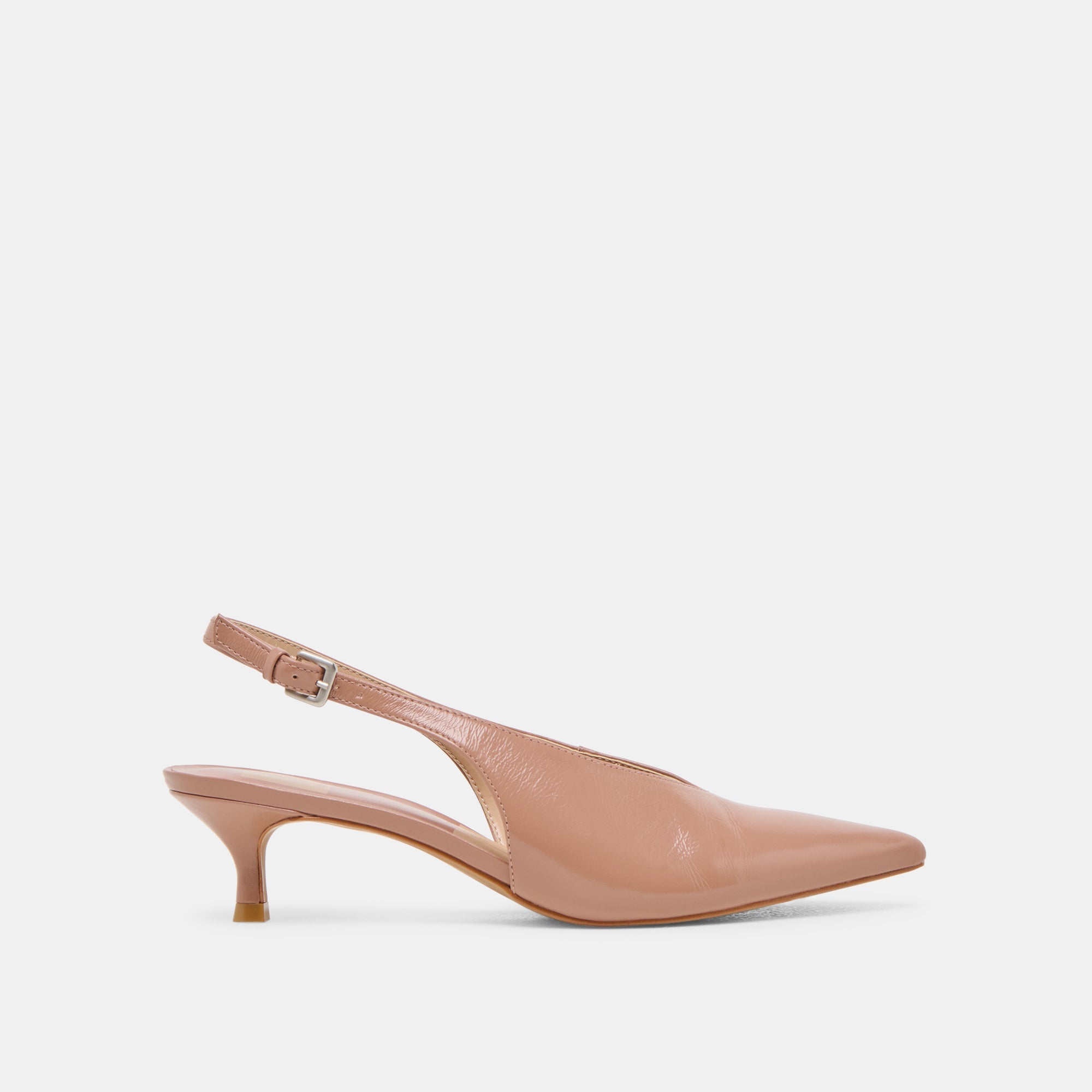 ALENNA HEELS WHISKEY CRINKLE PATENT | Dolce Vita Women