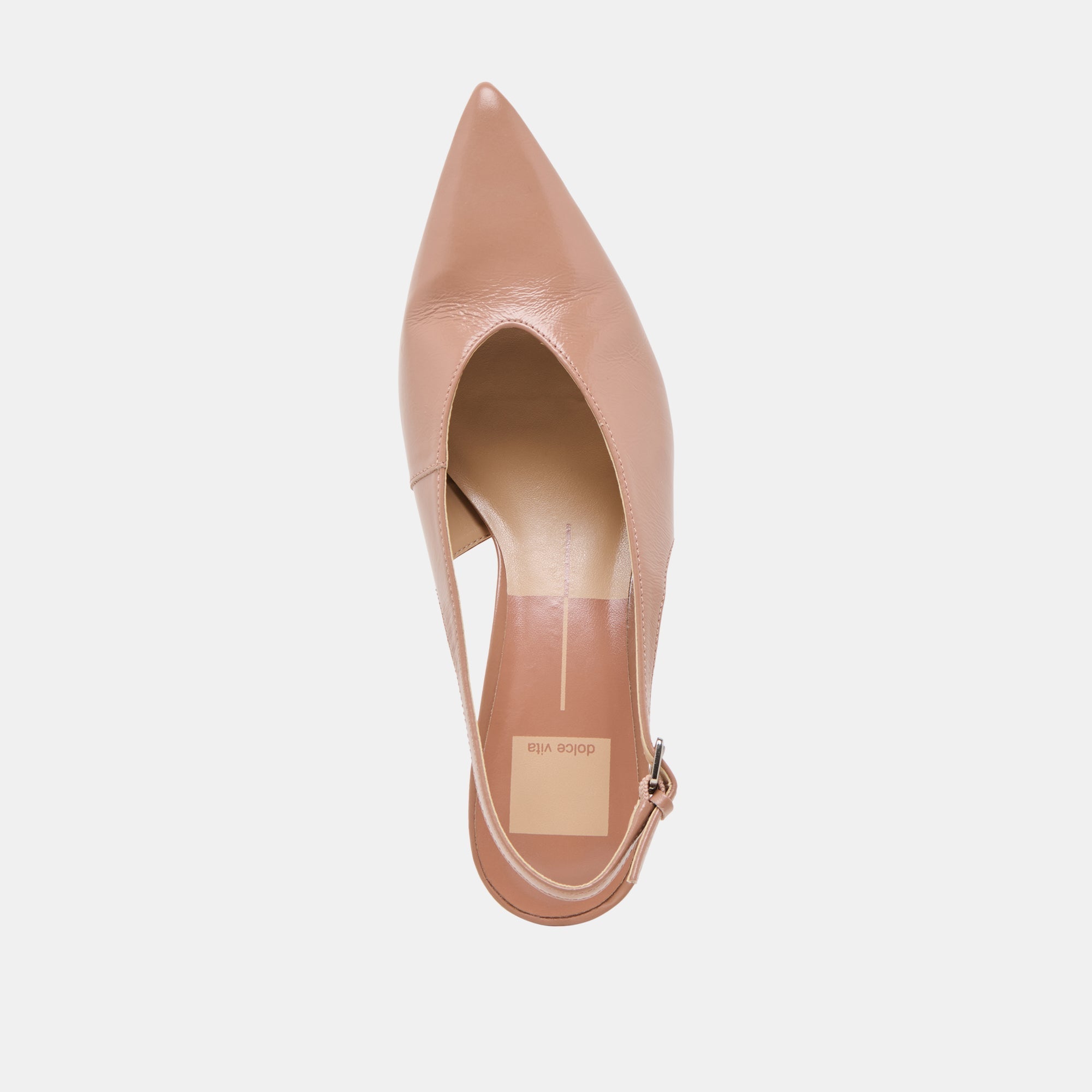 ALENNA HEELS WHISKEY CRINKLE PATENT | Dolce Vita Women