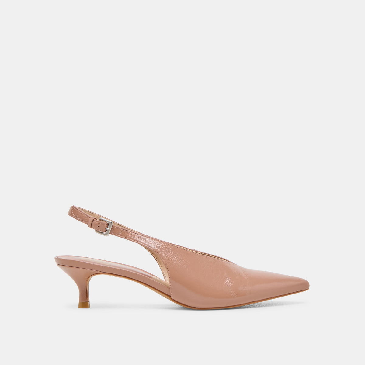 ALENNA HEELS WHISKEY CRINKLE PATENT | Dolce Vita Women