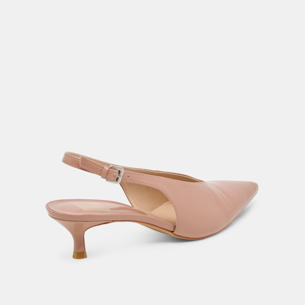 ALENNA HEELS WHISKEY CRINKLE PATENT | Dolce Vita Women