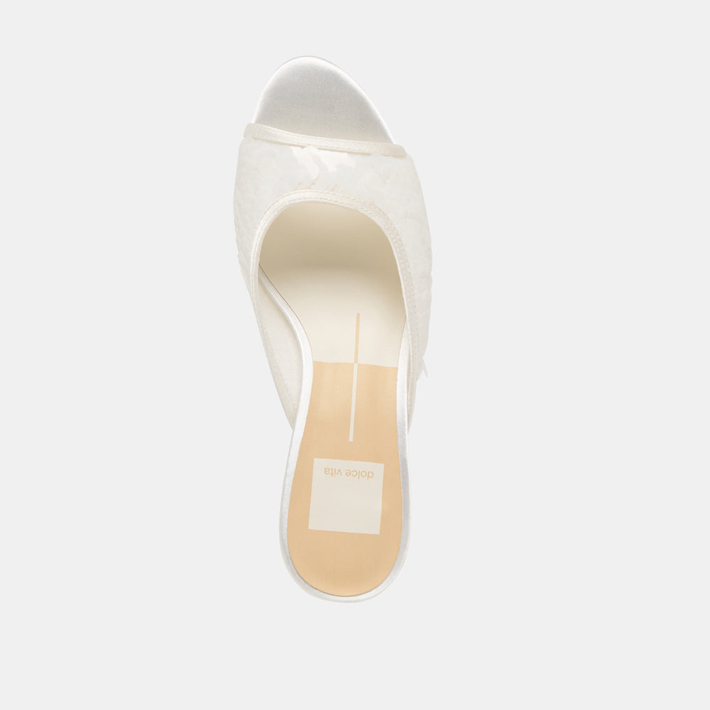 Inga Off White Satin Heels | Dolce Vita Women