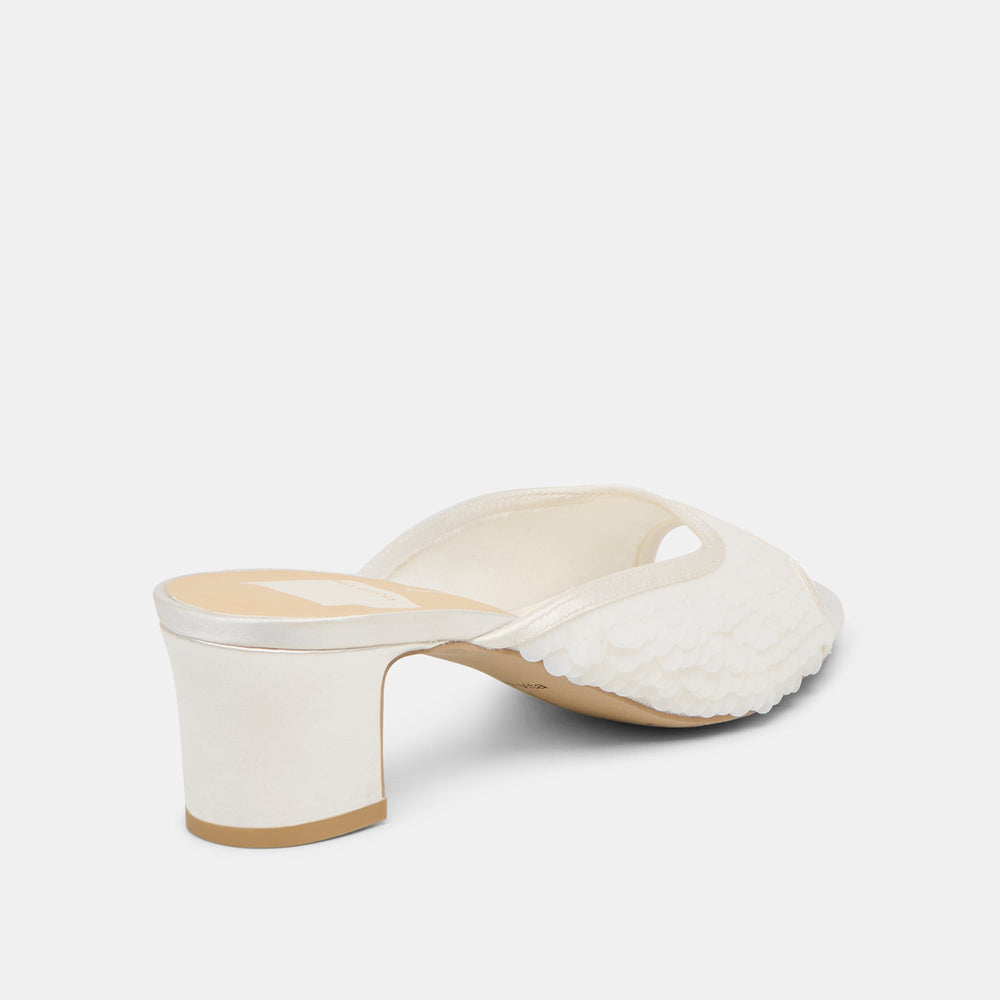 Inga Off White Satin Heels | Dolce Vita Women