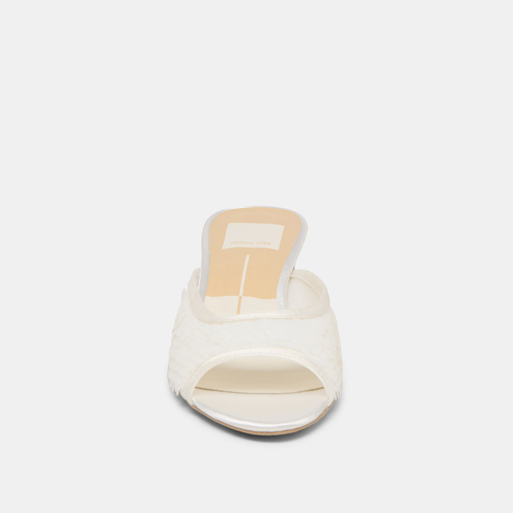 Inga Off White Satin Heels | Dolce Vita Women