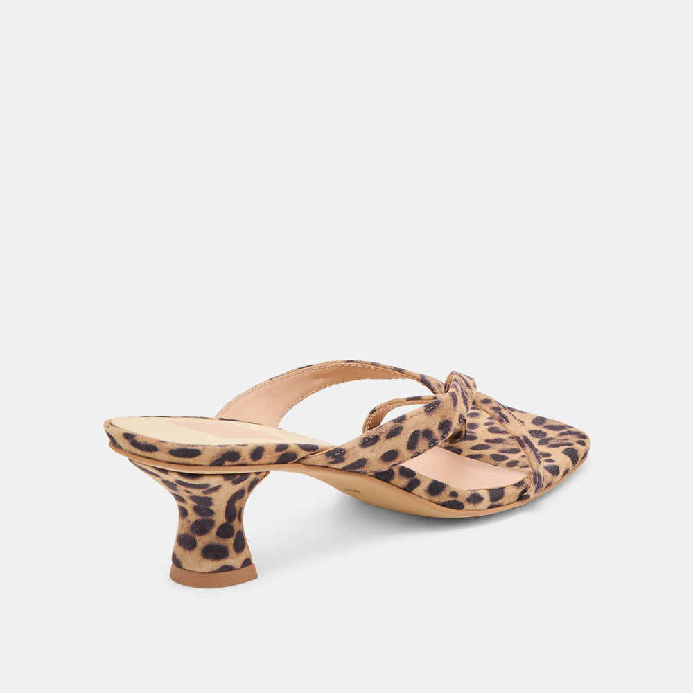 Brevel Dk Leopard Printed Suede Heels | Women Dolce Vita