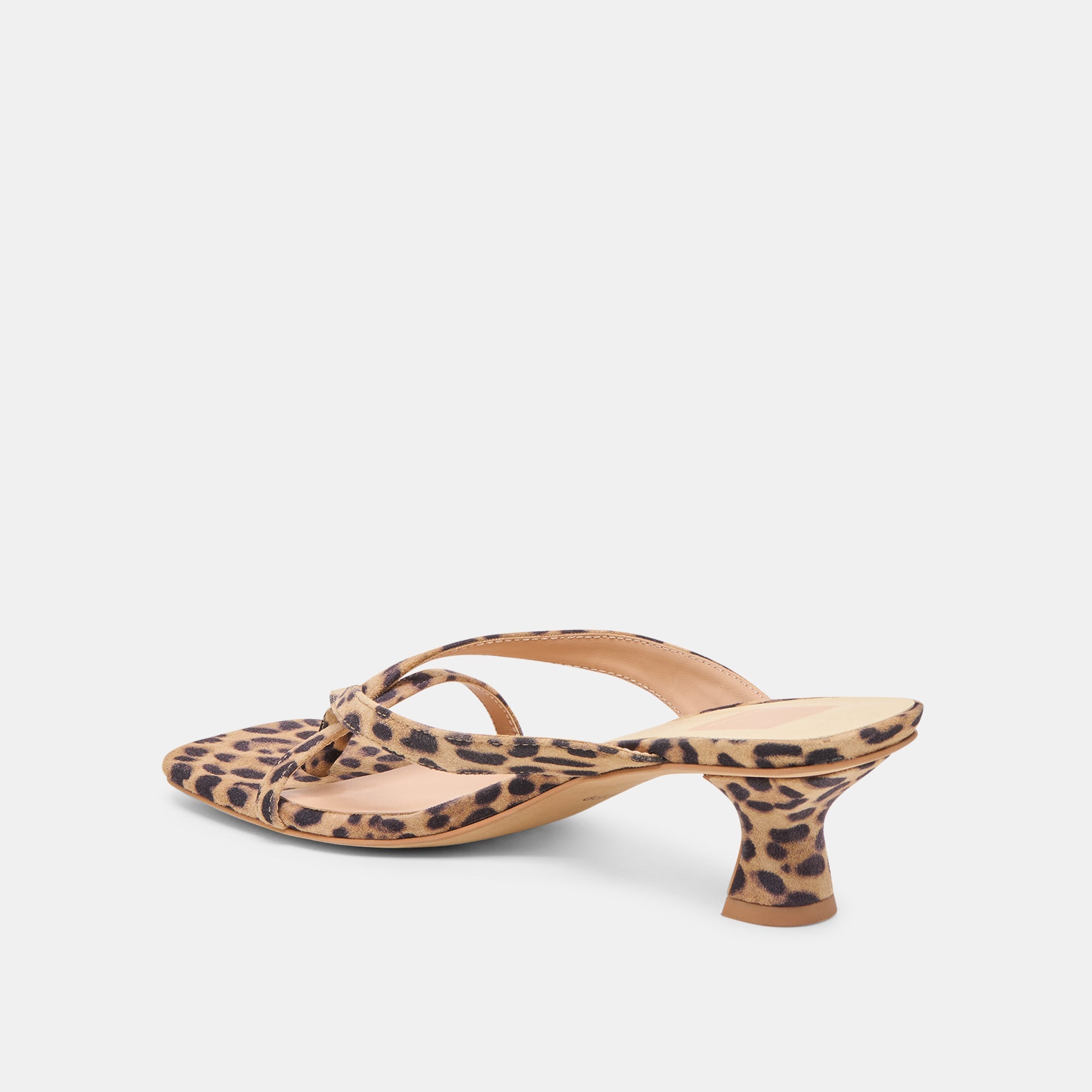 Brevel Dk Leopard Printed Suede Heels | Women Dolce Vita