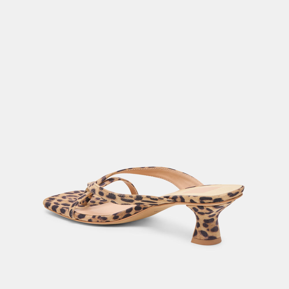 Brevel Dk Leopard Printed Suede Heels | Women Dolce Vita