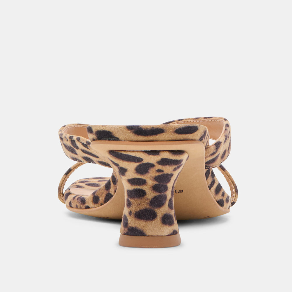 Brevel Dk Leopard Printed Suede Heels | Women Dolce Vita