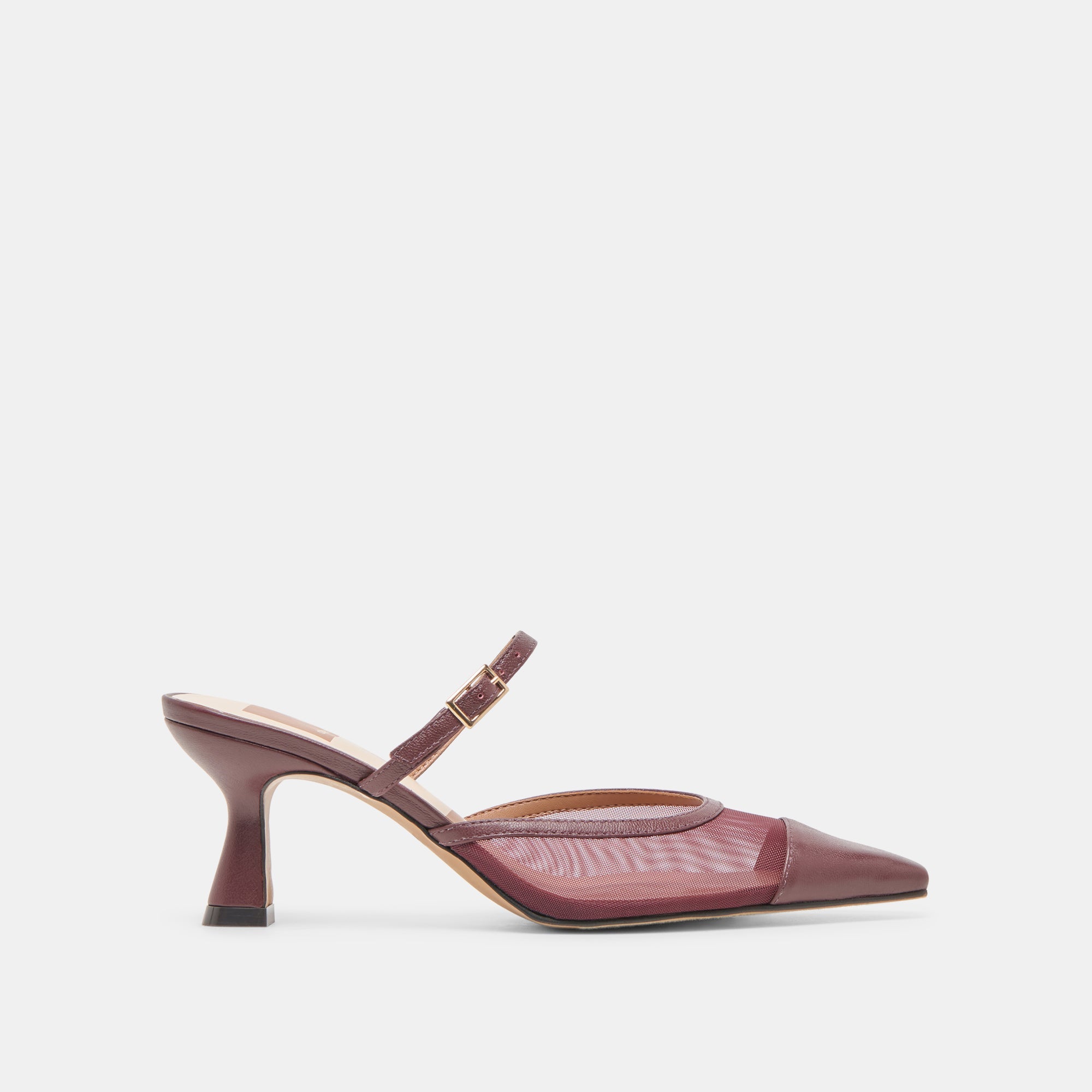 Loyd Burgundy Mesh Heels | Dolce Vita Women