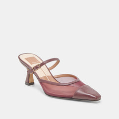 Loyd Burgundy Mesh Heels | Dolce Vita Women