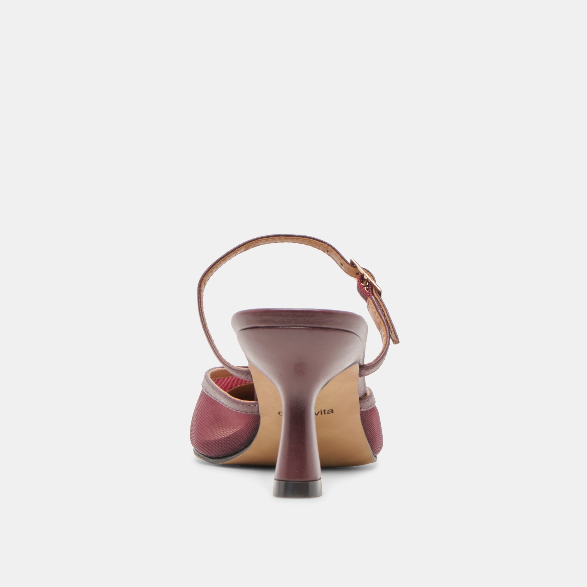 Loyd Burgundy Mesh Heels | Dolce Vita Women