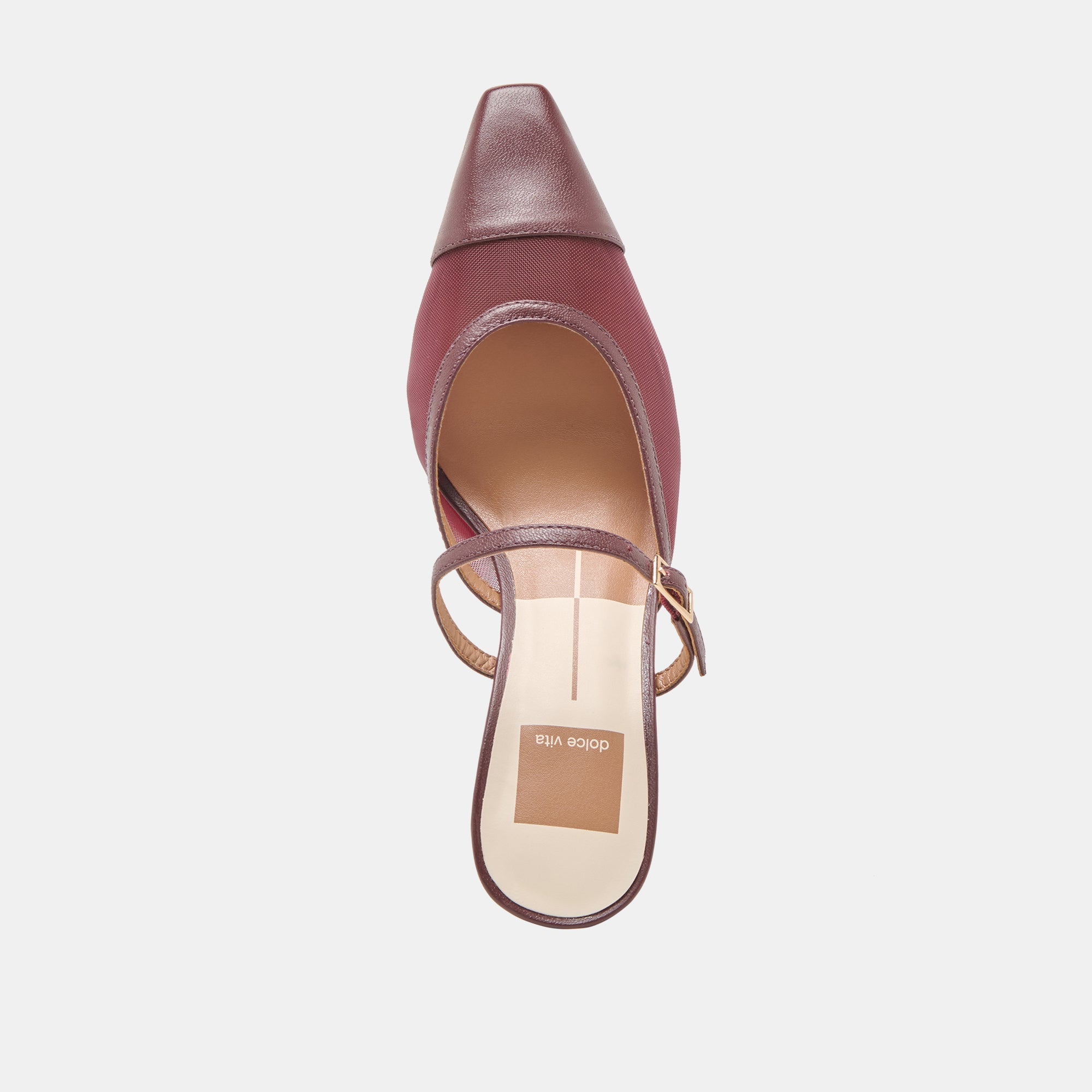 Loyd Burgundy Mesh Heels | Dolce Vita Women