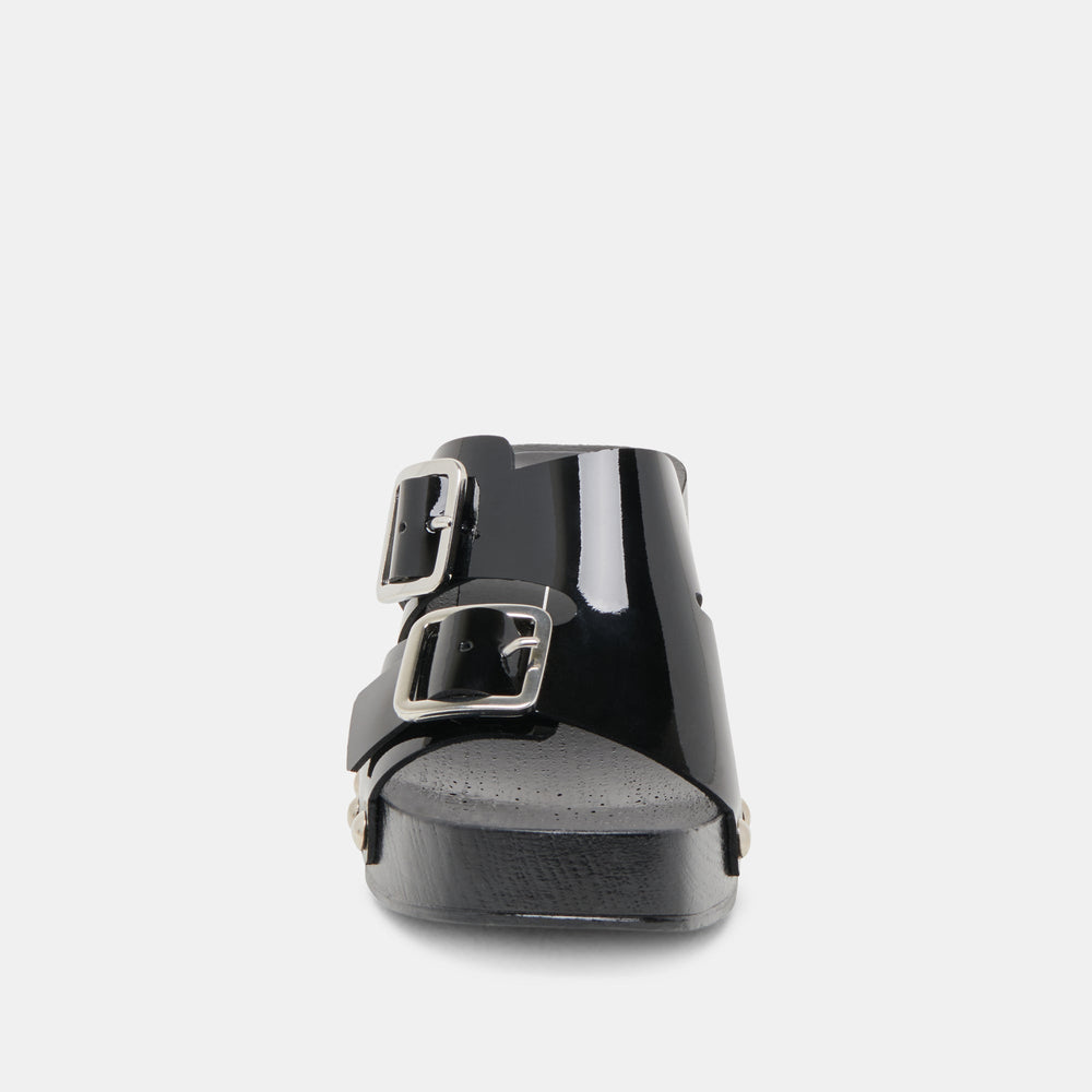 Melody Black Leather Heels | Women Dolce Vita