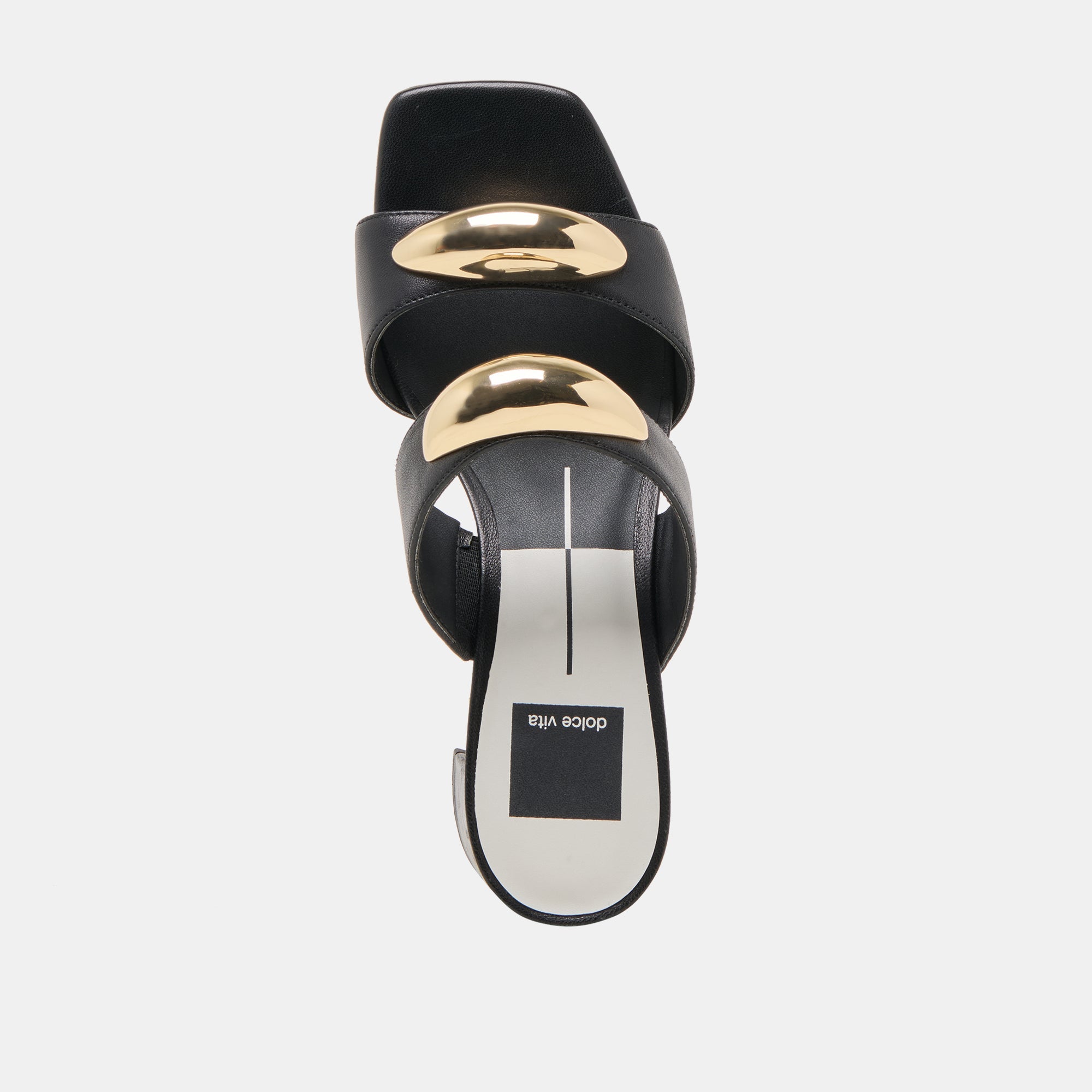 Barnet Black Leather Heels | Women Dolce Vita