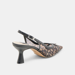 Lorine Leopard Mesh Heels | Dolce Vita Women