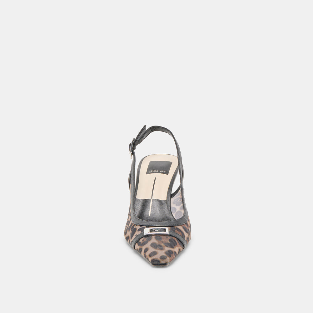 Lorine Leopard Mesh Heels | Dolce Vita Women