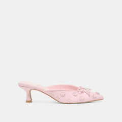 Camilo X Byrdie Golf Pink Raffia Heels | Dolce Vita Women