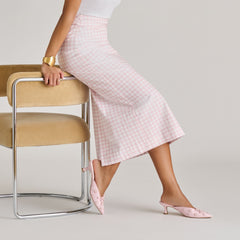 Camilo X Byrdie Golf Pink Raffia Heels | Dolce Vita Women