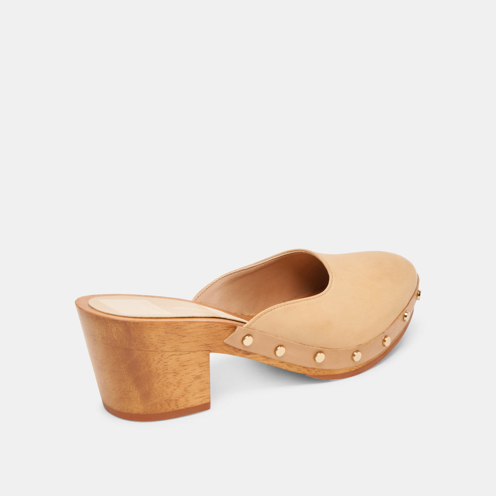 CAMYN HEELS CAFE LEATHER | Women Dolce Vita