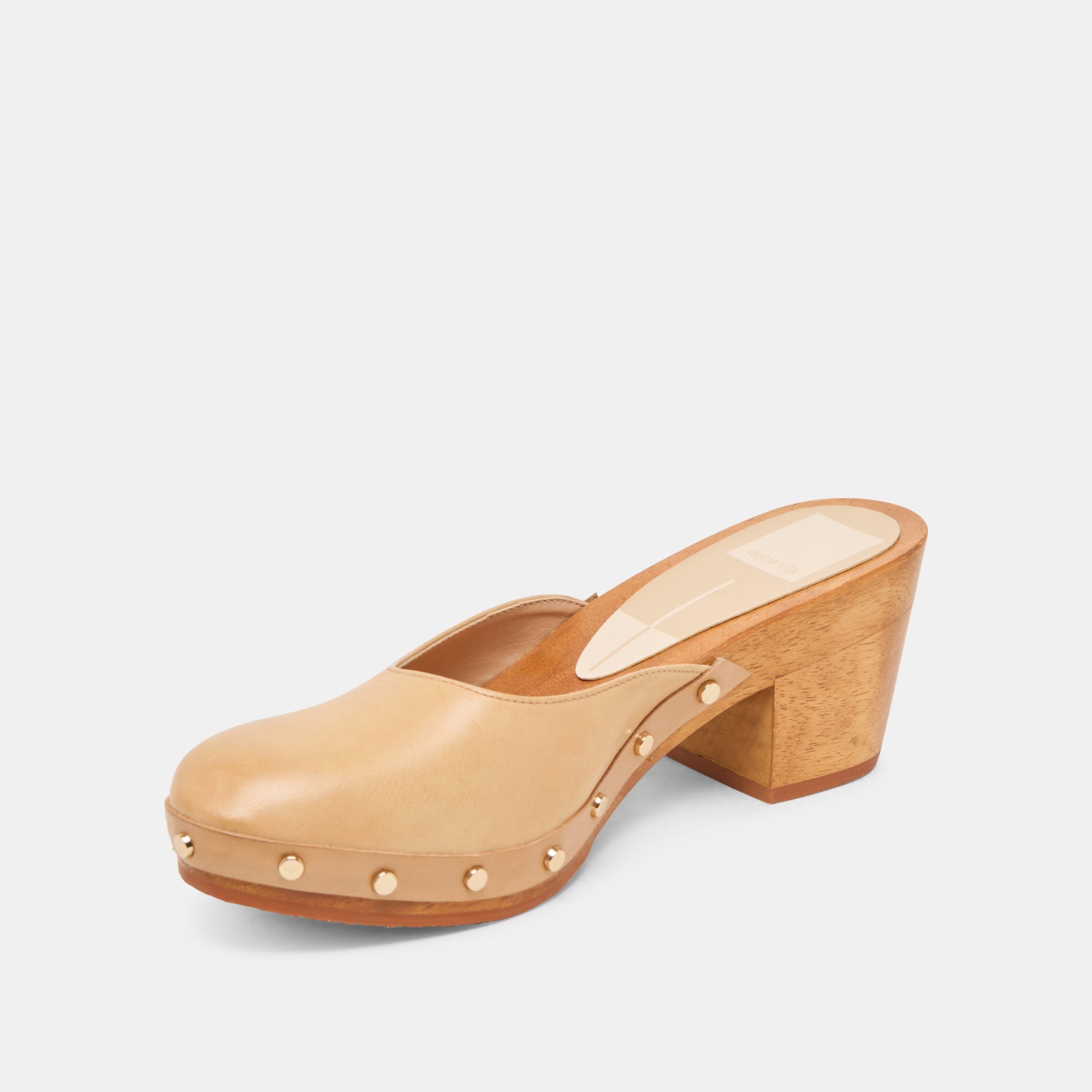 CAMYN HEELS CAFE LEATHER | Women Dolce Vita