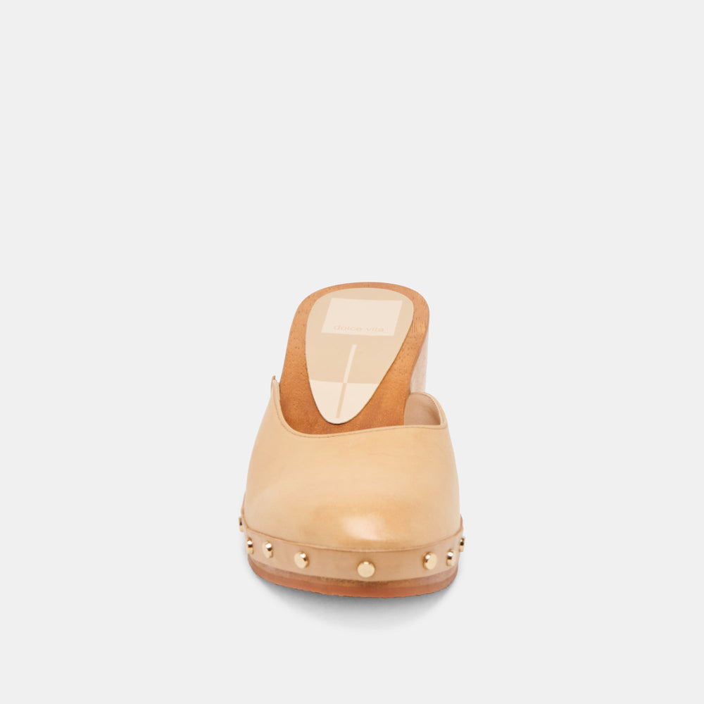 CAMYN HEELS CAFE LEATHER | Women Dolce Vita