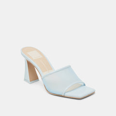 NARDA HEELS ICE BLUE MESH | Women Dolce Vita