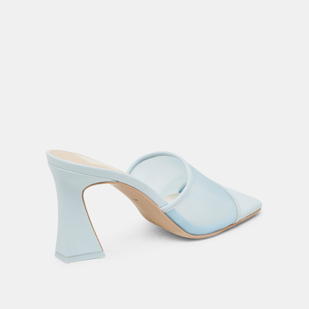 NARDA HEELS ICE BLUE MESH | Women Dolce Vita